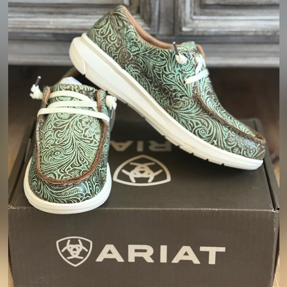 Ariat Hilo Vintage Turquoise Floral